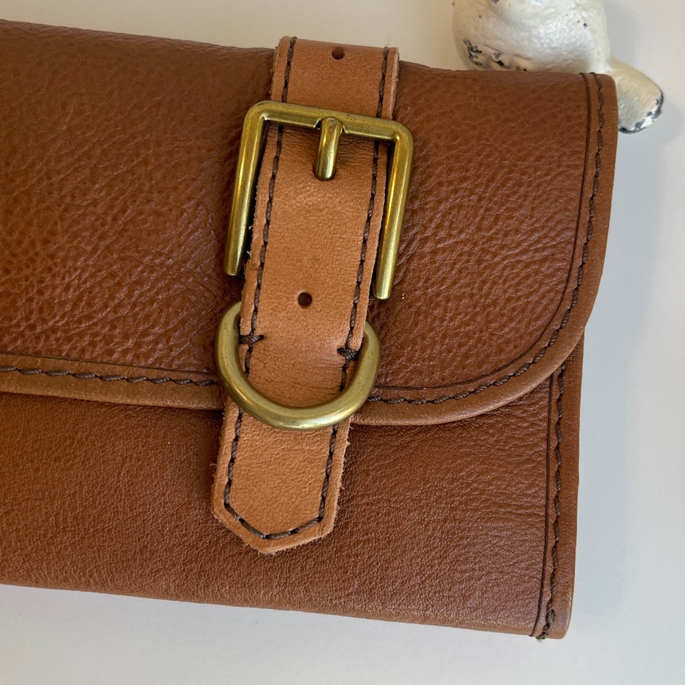 Fossil Long Live Vintage Genuine Leather Wallet - Picture 3 of 15